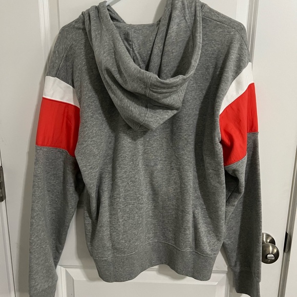 Medium grey Nike zip hoodie. - Picture 4 of 4